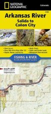 MAP-ARKANSAS RIVER SALIDA TO C