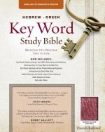 The Hebrew-Greek Key Word Study Bible: ESV Edition, Burgundy Bonded Leather Indexed