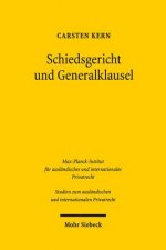 Schiedsgericht und Generalklausel