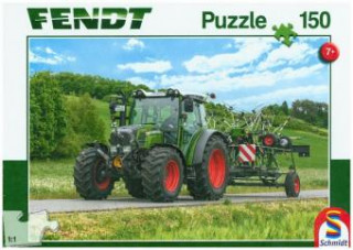 Fendt 211 Vario mit Fendt Wender Twister (Kinderpuzzle)