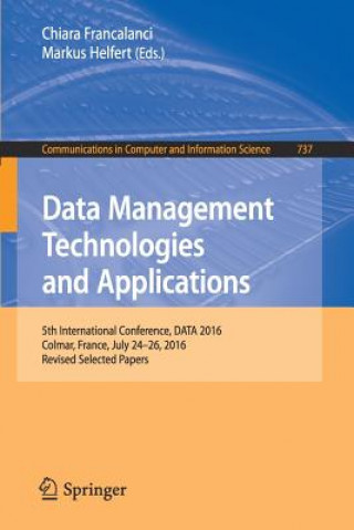 Data Management Technologies and Applications