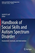 Handbook of Social Skills and Autism Spectrum Disorder