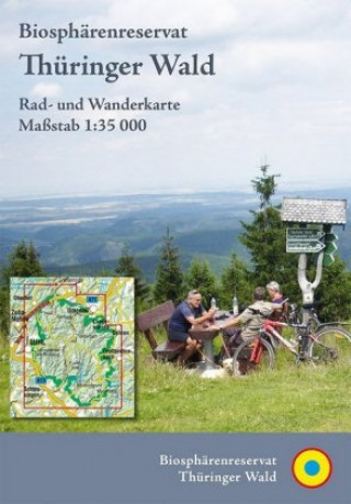 Biosphärenreservat Thüringer Wald 1:35 000 Rad- und Wanderkarte