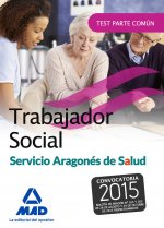 Trabajador social del Servicio Aragonés de Salud. Test parte común