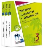 PACK 3 LIBROS PHOTOSHOP ILLUSTRATOR Y INDESIGN CS5