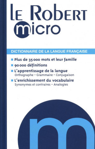 DICTIONNAIRE ROBERT MICRO(9782849026601)
