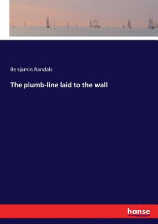 plumb-line laid to the wall