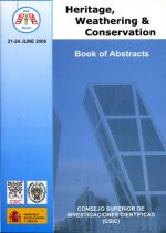 Book of abstracts : International Conference Heritage, Weathering and Conservation. Madrid, 21-24 June 2006