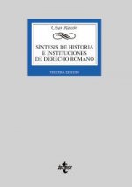 Síntesis de historia e instituciones de derecho romano