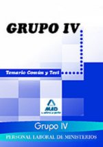 Grupo IV, personal laboral, Ministerios. Temario común y test