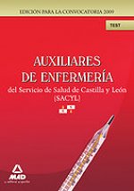 Auxiliares de Enfermería, Servicio de Salud de Castilla y León (SACYL).Test