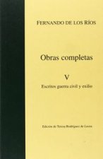 Escritos guerra civil y exilio