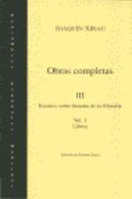 Escritos sobre historia de la filosofía. Libros