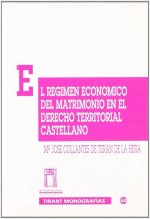 El régimen económico del matrimonio en el derecho territorial castellano