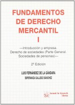 Fundamentos de derecho mercantil, I