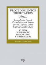 Procedimientos tributarios: Curso de Derecho Financiero y Tributario.