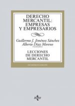 Derecho mercantil: Empresas y empresarios; Lecciones de Derecho Mercantil