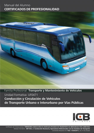 Conducción y circulación de vehículos de transporte urbano e interurbano por vías públicas