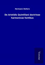 De Aristidis Quintiliani doctrinae harmonicae fontibus