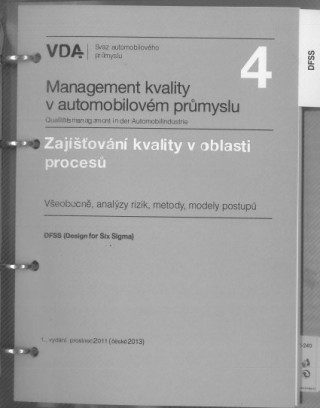 Management kvality v automobilovém průmyslu VDA 4