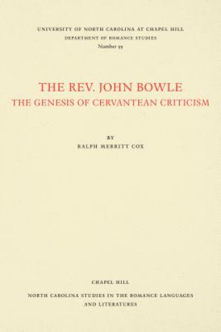 Rev. John Bowle