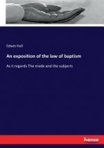 exposition of the law of baptism