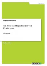 Von Welt. Die Möglichkeiten von Weltliteratur