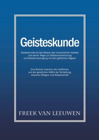 Geisteskunde