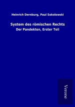 System des römischen Rechts