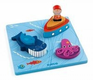 Puzzle drewniane warstwowe Moby