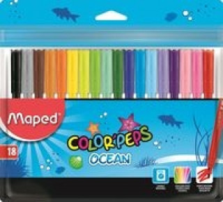 Fixy Maped Color peps Ocean 18 barev
