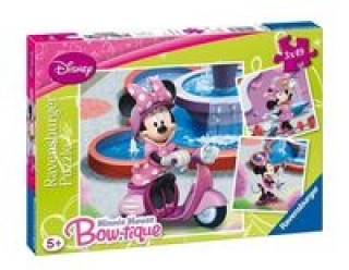 Puzzle Myszka Minnie w Parku 3 x 49