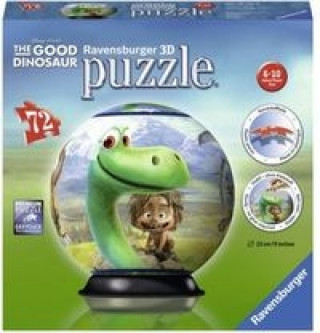 Puzzle 3d Dobry Dinozaur Kuliste 72