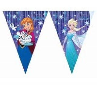 Banner Frozen Snowflakes flagi