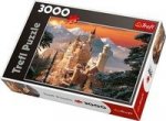 Puzzle 3000 Zimowy zamek Neuschwanstein, Niemcy