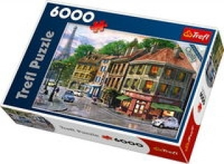 Puzzle Uliczka Paryża 6000