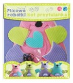 Filcowe robótki Kot przytulanka Mela