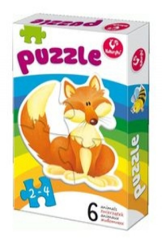 Pierwsze Puzzle 6 zwierzątek