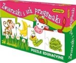 Zwierzaki i ich przysmaki Układanka