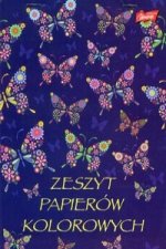 Zeszyt papierów kolorowych A5 10 kartek