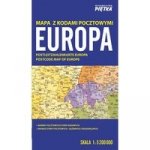 Europa Mapa z kodami pocztowymi 1:5 200 000
