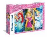 Puzzle Supercolor Maxi Księżniczki 60