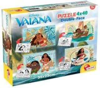 Puzzle Double Face Vaiana 4x48