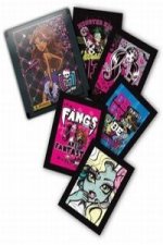 Blister z naklejkami Monster High