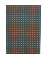 Notatnik B5 Paper-oh Quadro Grey on Orange w linie