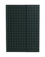 Zeszyt B6 Paper-oh Quadro w linie 56 kartek Black on Grey