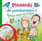 Piosenki dla przedszkolaka 4 Rodzina razem się trzyma z płytą CD