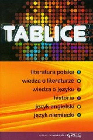 Tablice literatura polska wiedza o literaturze wiedza o języku historia język angielski język niemiecki