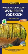 Park Krajobrazowy Wzniesień Łódzkich Mapa turystyczna 1:30 000