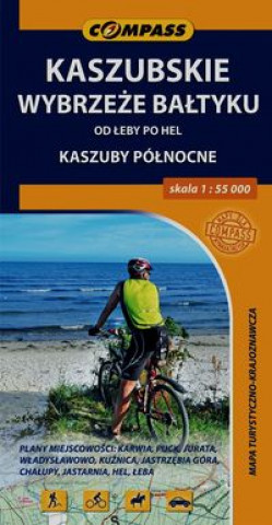 Kaszubskie Wybrzeże Bałtyku mapa turystyczno-krajoznawcza